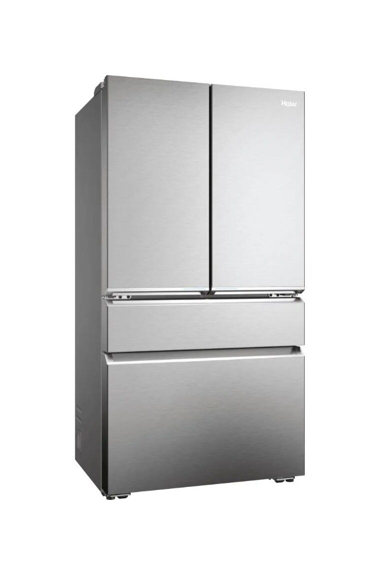 Haier HFW7918ENMP 7 Pro Frigorifero con congelatore a libera installazione french door - cm. 91 h. 178 - lt. 629 - inox platino