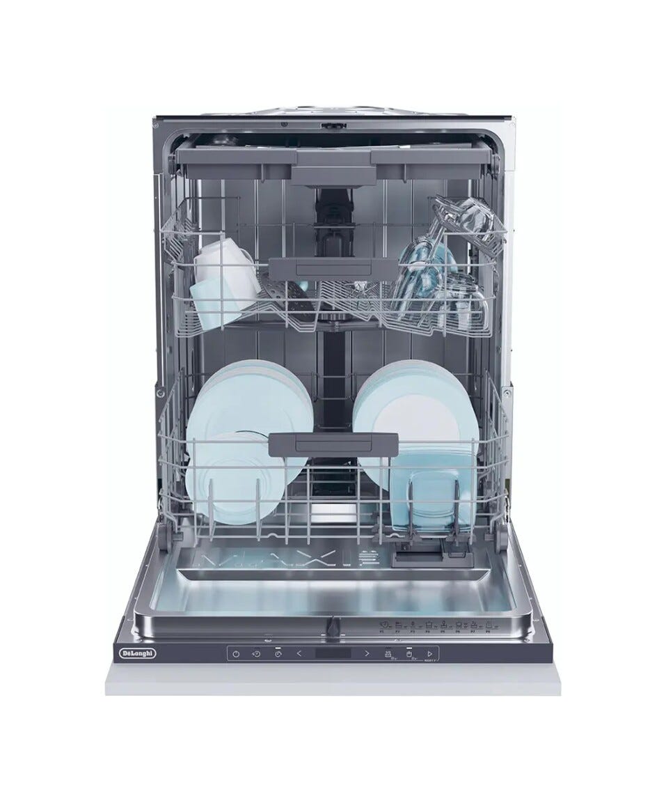 De Longhi L6NP83D-SH Lavastoviglie integrata totale cm. 60 - 15 coperti