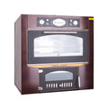 Rossofuoco Sedicinoni Country Forno a legna da incasso 100 x 78 cm a combustione separata - marrone