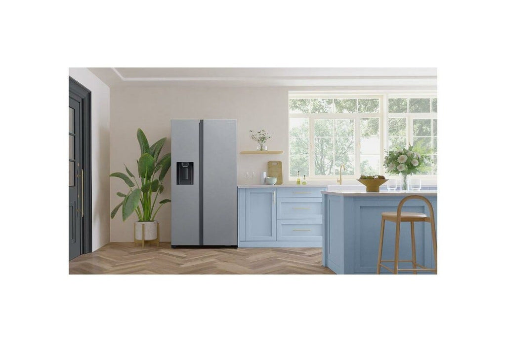 Samsung RS64DG53M3SLEF 5000D Air Space AI Frigorifero con congelatore side by side cm. 91 h. 178 - lt. 635 - inox