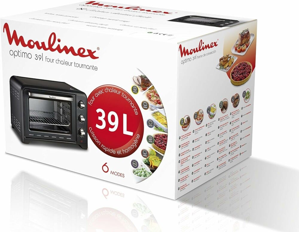 Moulinex OX484810 Optimo Forno elettrico cm 56 - nero