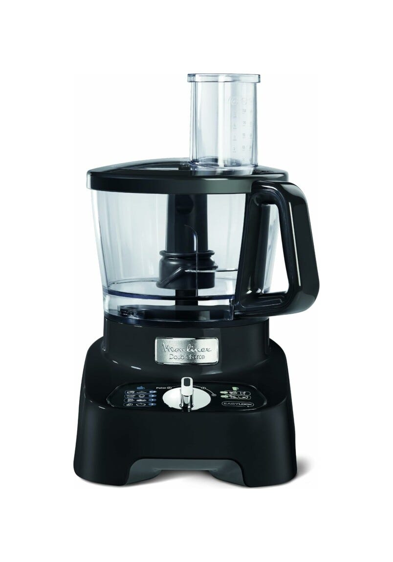 Moulinex FP821811 DoubleForce Robot da cucina multifunzione - 3 lt - nero