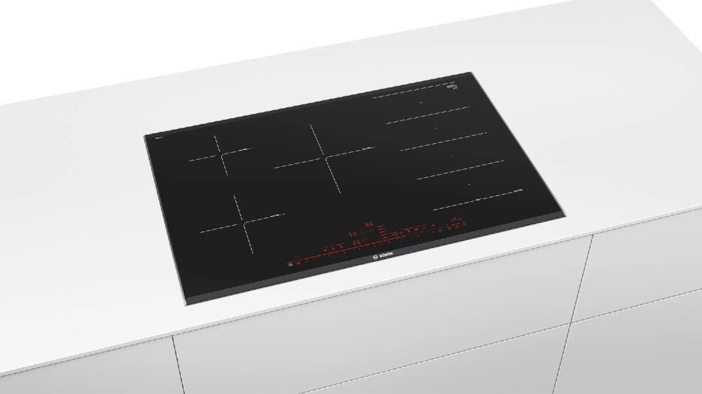 Bosch PXV875DV1E 8 Piano cottura a induzione cm. 82 - vetroceramica nero