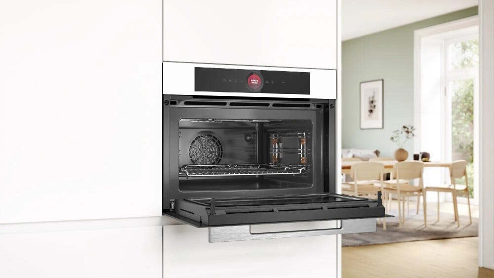Bosch CMG7241W1 Serie 8 Forno microonde da incasso cm. 59 - bianco