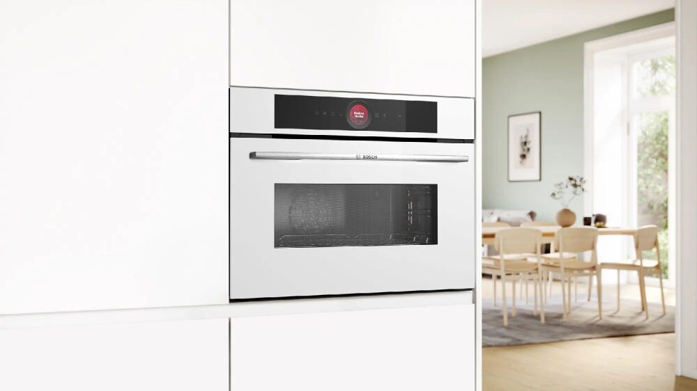 Bosch CMG7241W1 Serie 8 Forno microonde da incasso cm. 59 - bianco