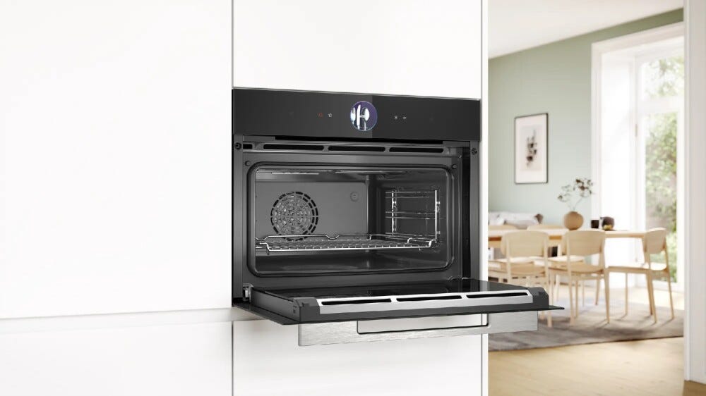 Bosch CSG7364B1 8 Forno elettrico combinato a vapore cm. 59 h. 46 - nero