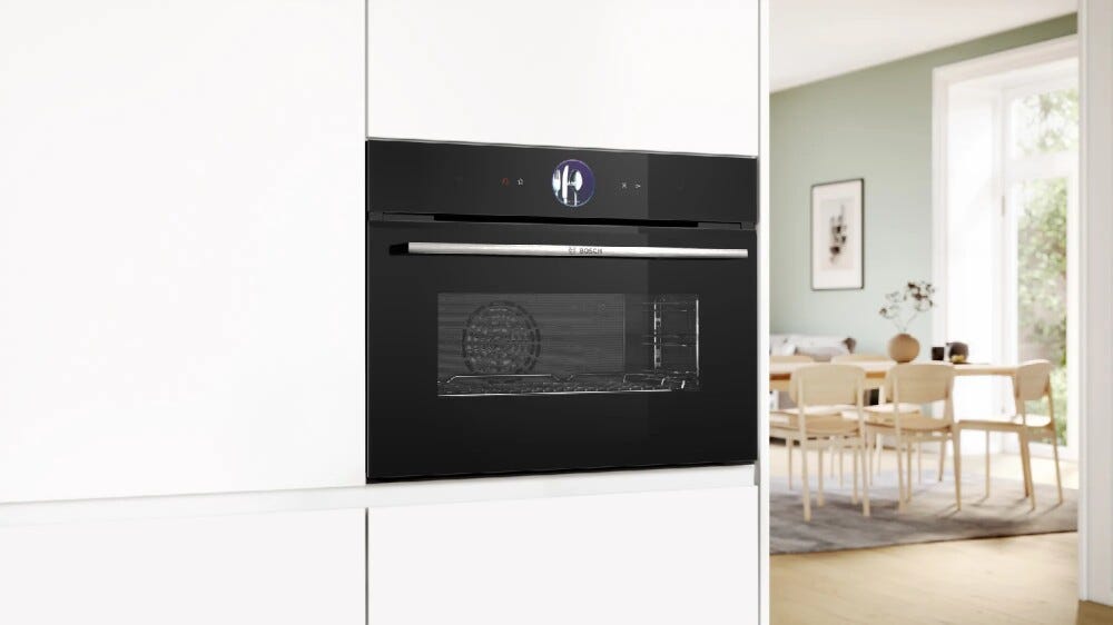 Bosch CSG7364B1 8 Forno elettrico combinato a vapore cm. 59 h. 46 - nero