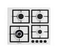 Plados Telma FLAT60 UG 98 Piano cottura cm. 60 x 51 - 3 fuochi + 1 tripla corona - bianco