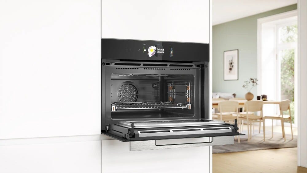 Bosch CMG778NB1 8 Forno combinato a microonde pirolitico cm. 60 h 45 - nero