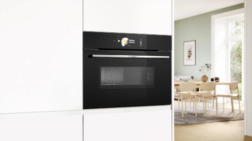 Bosch CMG778NB1 8 Forno combinato a microonde pirolitico cm. 60 h 45 - nero
