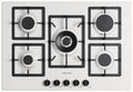 Plados Telma FLAT75 UG 98 Piano cottura cm. 75 x 51 - 4 fuochi + 1 tripla corona - bianco