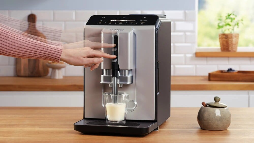 Bosch TIE20301 2 Macchina per caffè automatica - argento / nero