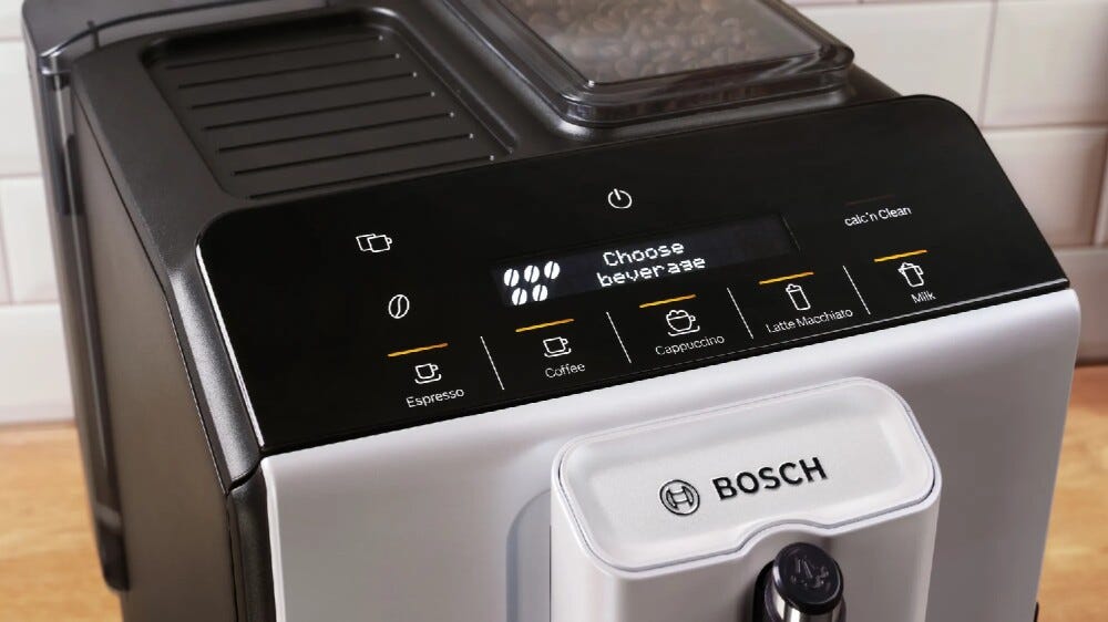 Bosch TIE20301 2 Macchina per caffè automatica - argento / nero