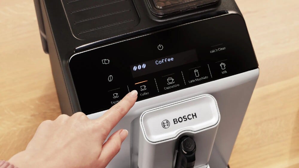 Bosch TIE20301 2 Macchina per caffè automatica - argento / nero