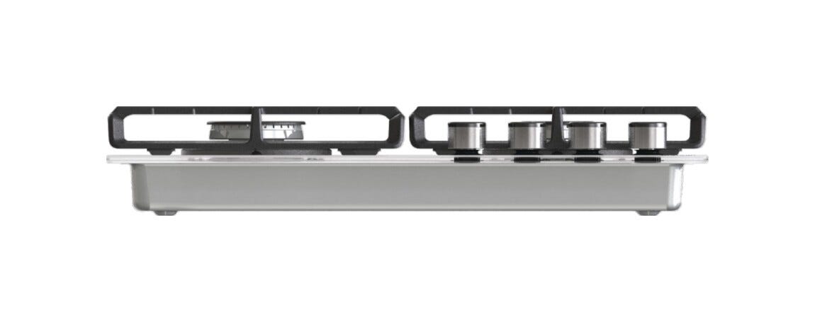 Gorenje GT642SYW Simplicity Piano cottura a gas cm. 60 - vetro bianco