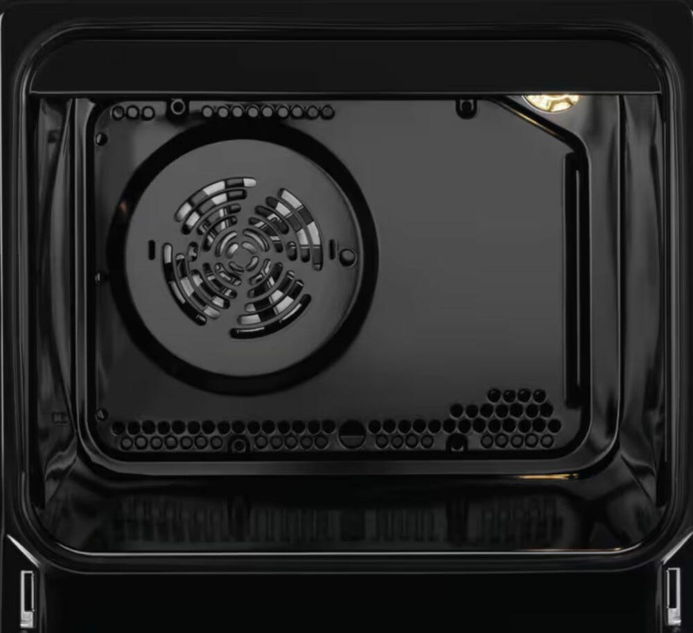 Electrolux LKR620066X Cucina da accosto cm. 60 - 4 zone cottura elettriche + 1 forno elettrico - inox antimpronta
