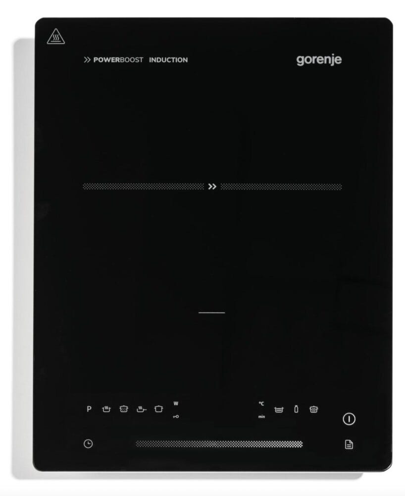 Gorenje ICY2000SP Piano cottura a induzione portatile cm. 60 - vetroceramica nero