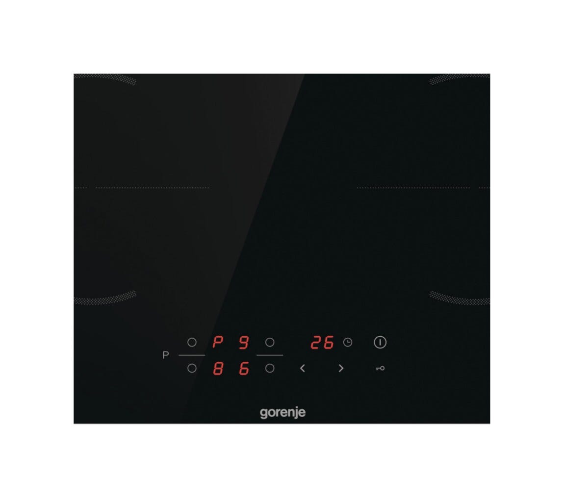 Gorenje GI6401BSCE Piano cottura a induzione cm. 60 - vetro nero