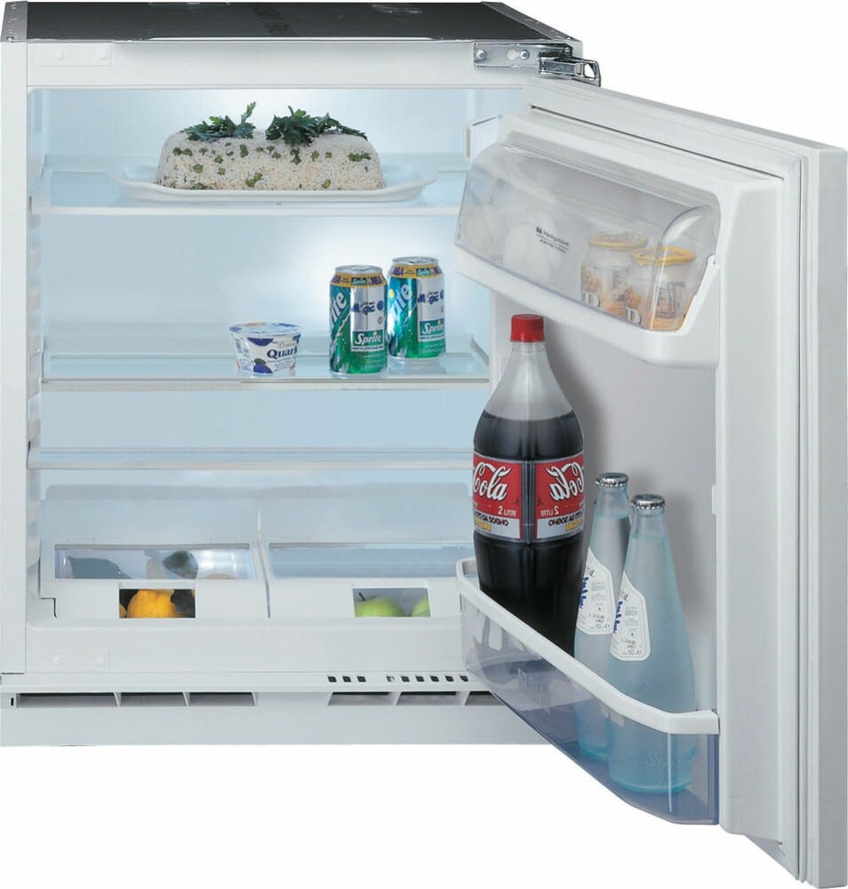 Hotpoint Ariston HABUL011 Frigorifero da incasso sottotop cm. 60 h. 82 - lt. 144