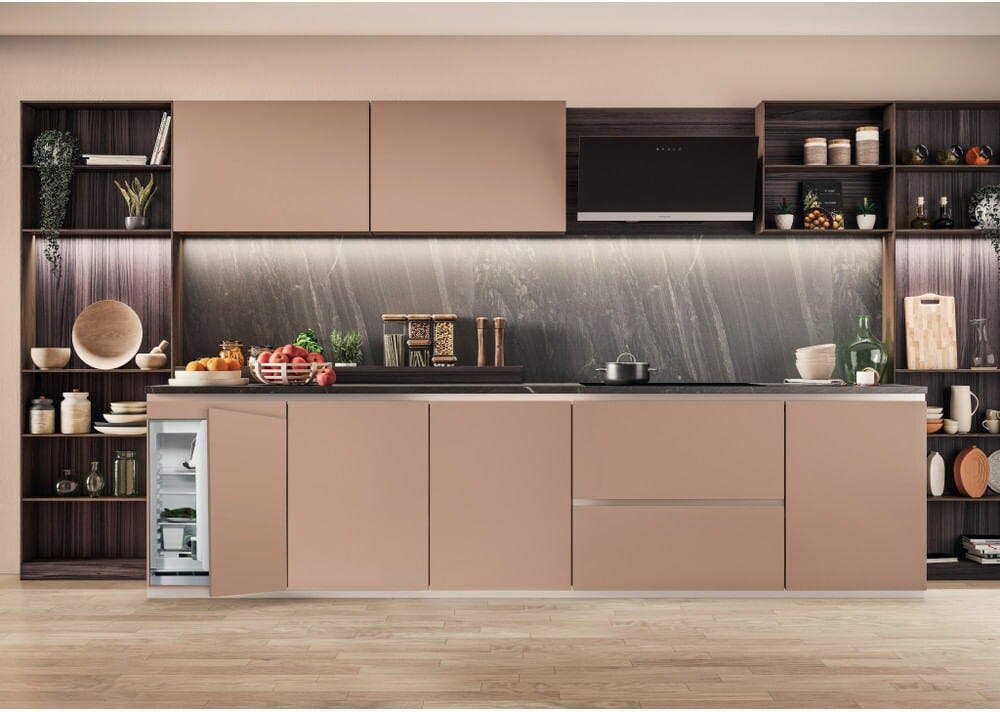 Hotpoint Ariston HABUL011 Frigorifero da incasso sottotop cm. 60 h. 82 - lt. 144