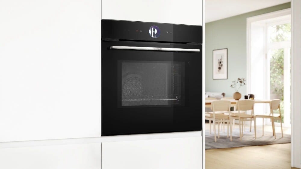 Bosch HMG776KB1 8 Forno elettrico combinato microonde da incasso cm. 59 - nero