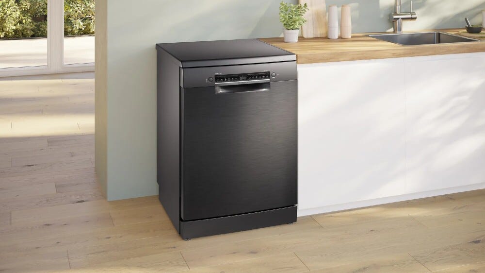 Bosch SMS4ENC06E 4 Lavastoviglie a libera installazione cm. 60 - 13 coperti - inox nero