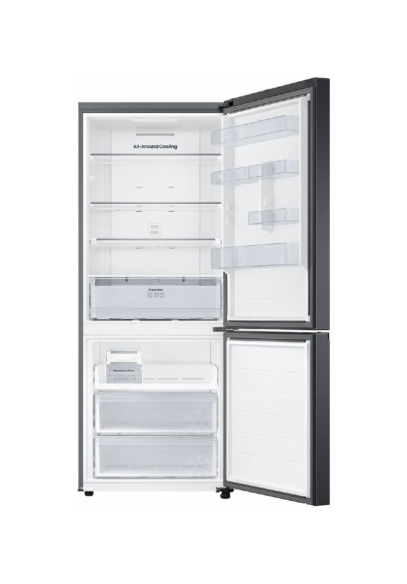 Samsung RB50DG601EB1EF First 75 AI Air Space Frigorifero con congelatore a libera installazione cm. 76 h. 192 - lt. 508 - antracite