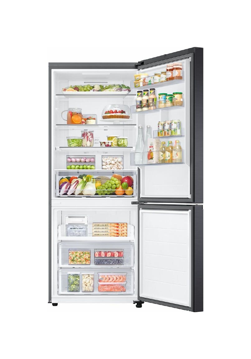 Samsung RB50DG601EB1EF First 75 AI Air Space Frigorifero con congelatore a libera installazione cm. 76 h. 192 - lt. 508 - antracite