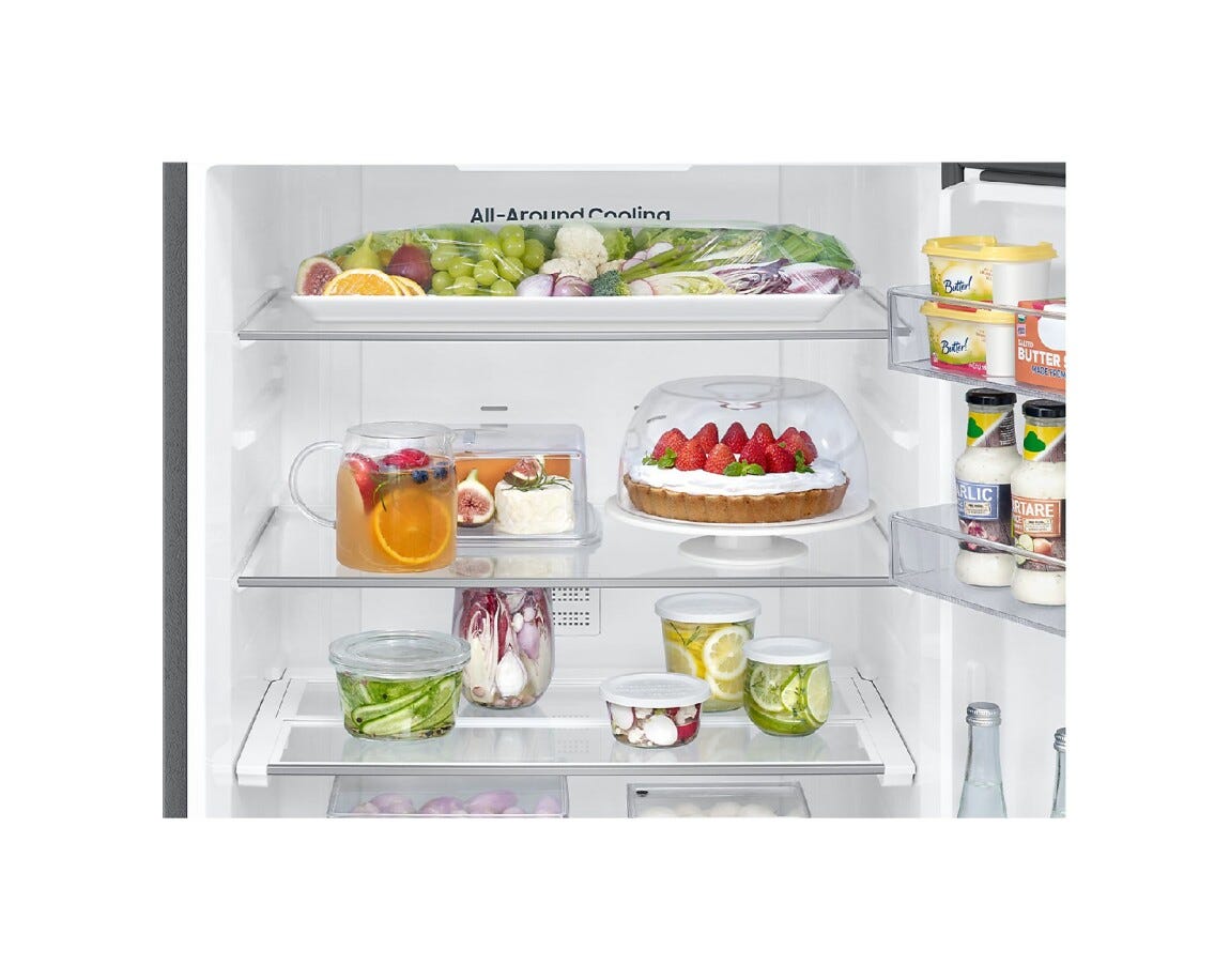 Samsung RB50DG601EB1EF First 75 AI Air Space Frigorifero con congelatore a libera installazione cm. 76 h. 192 - lt. 508 - antracite
