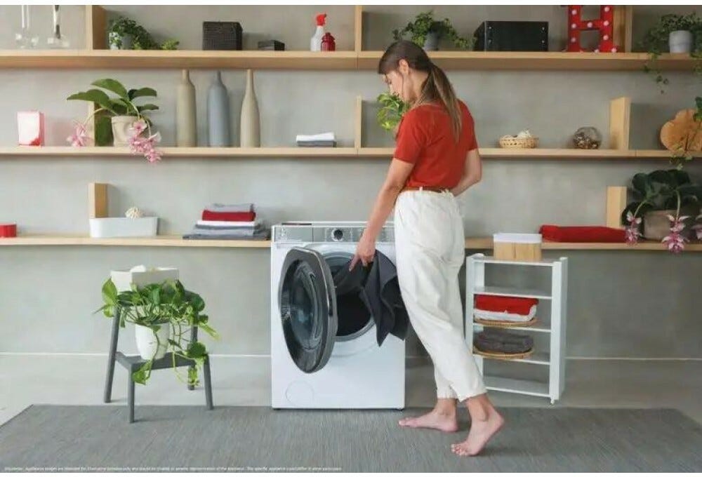 Hoover H5WPB610AMBC8-S Lavatrice cm. 60 - capacità 10 kg - bianco