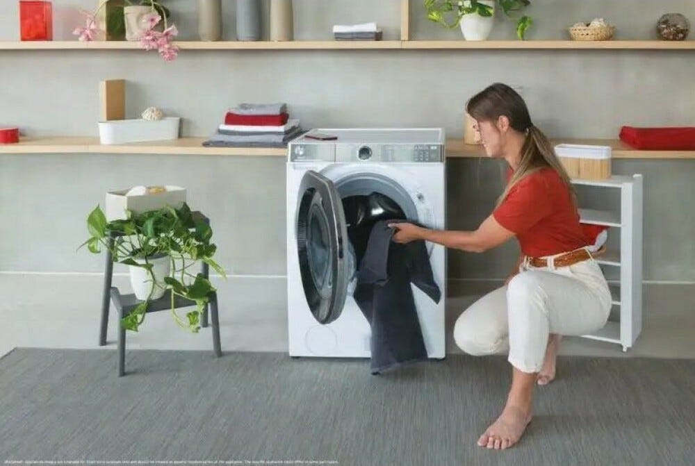 Hoover H5WPB610AMBC8-S Lavatrice cm. 60 - capacità 10 kg - bianco