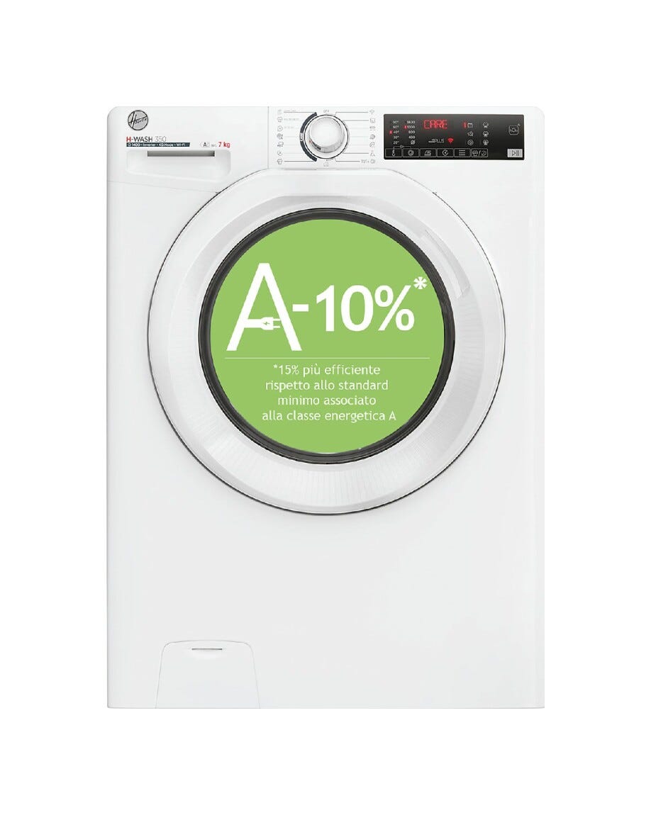Hoover H3WP4474TAM6/1-S Lavatrice cm. 60 - capacità 7 kg - bianco