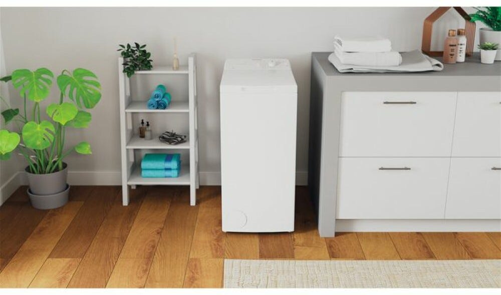 Indesit BTW L60400 IT Lavatrice a carica dall'alto cm. 40 - capacità 6 kg - bianco