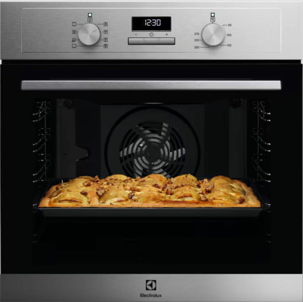 Electrolux EOH3H04X Serie 300 Forno elettrico multifunzione cm 59 - inox antimpronta