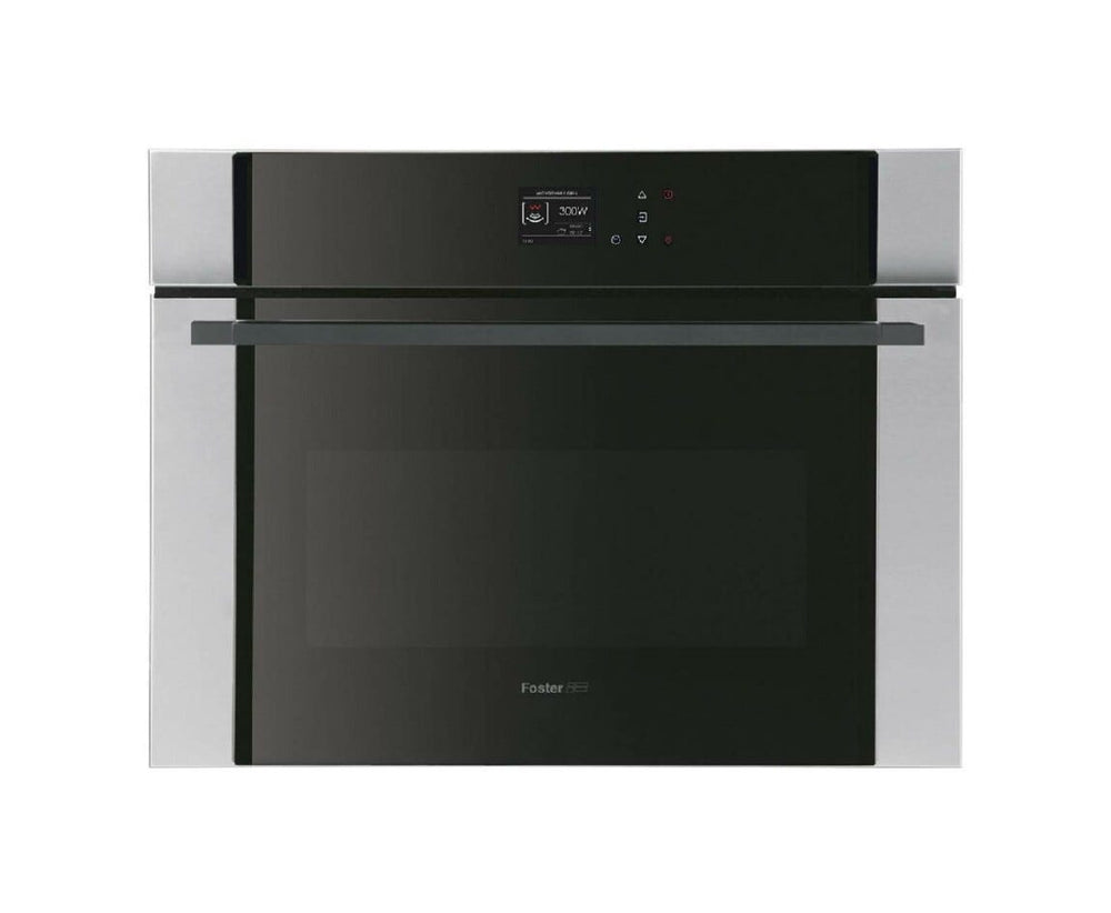 Foster 7136027 S4001 Forno combinato microonde cm 60 h 46 - inox satinato/vetro nero