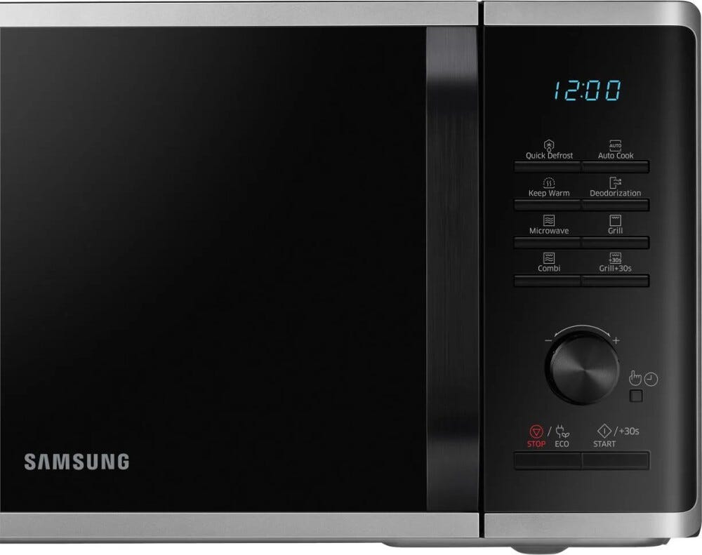 Samsung MG2AK3515AS/EG Forno microonde con grill cm. 19 - silver