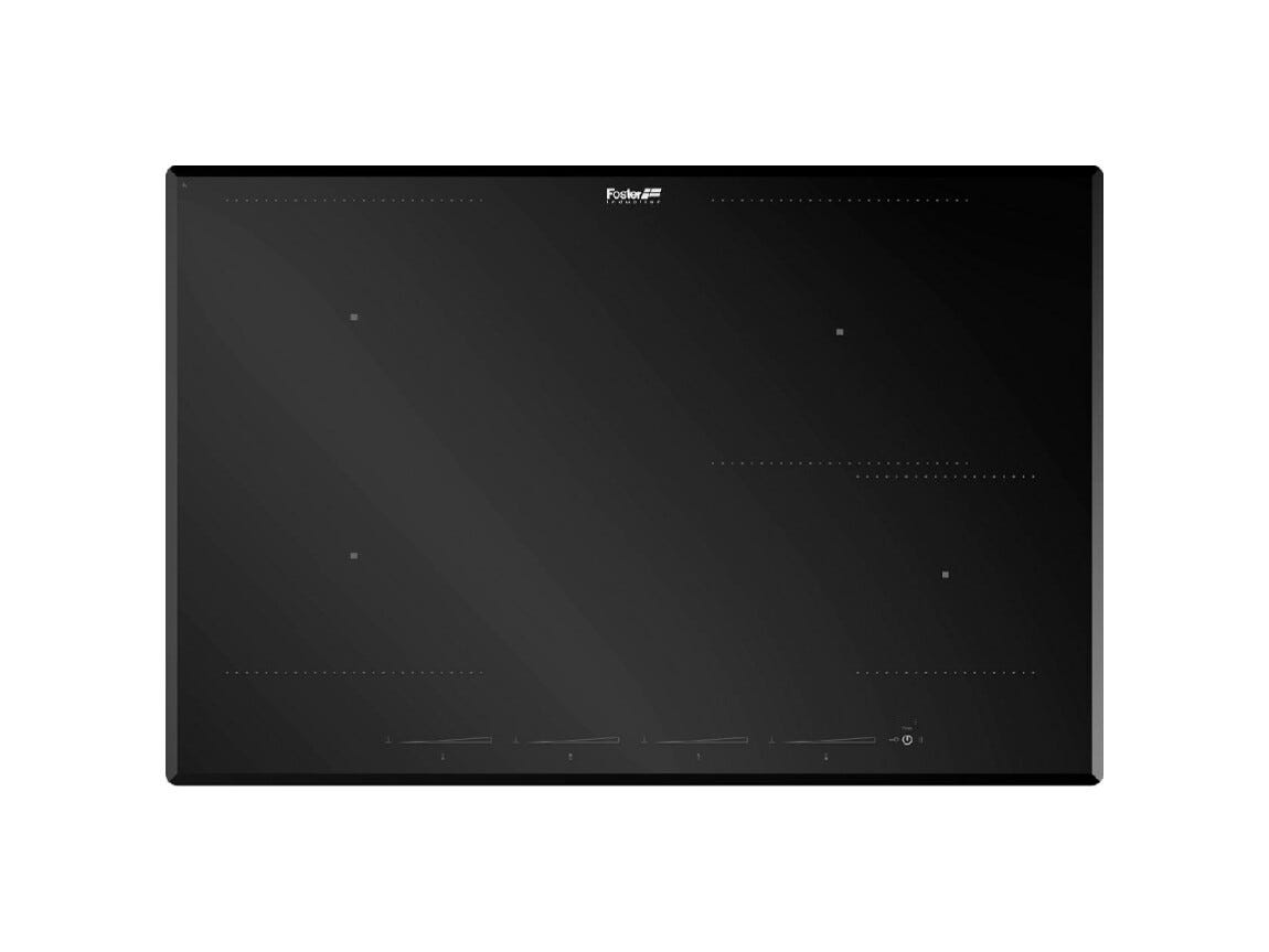 Foster 7382646 KE Piano cottura a induzione cm 77 - vetroceramica nero