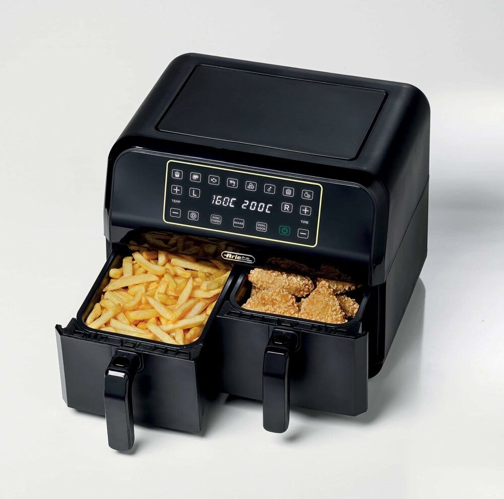 Ariete 4623/00 Friggitrice ad aria 8 lt - nero