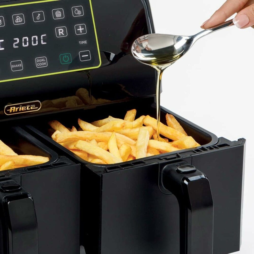 Ariete 4623/00 Friggitrice ad aria 8 lt - nero