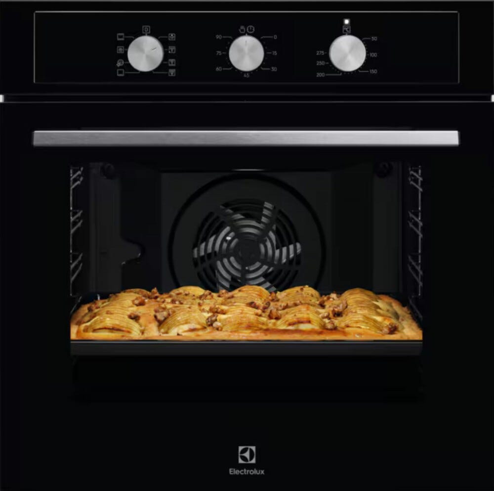 Electrolux EOH2H04K Serie 300 Forno elettrico multifunzione cm 60 - nero
