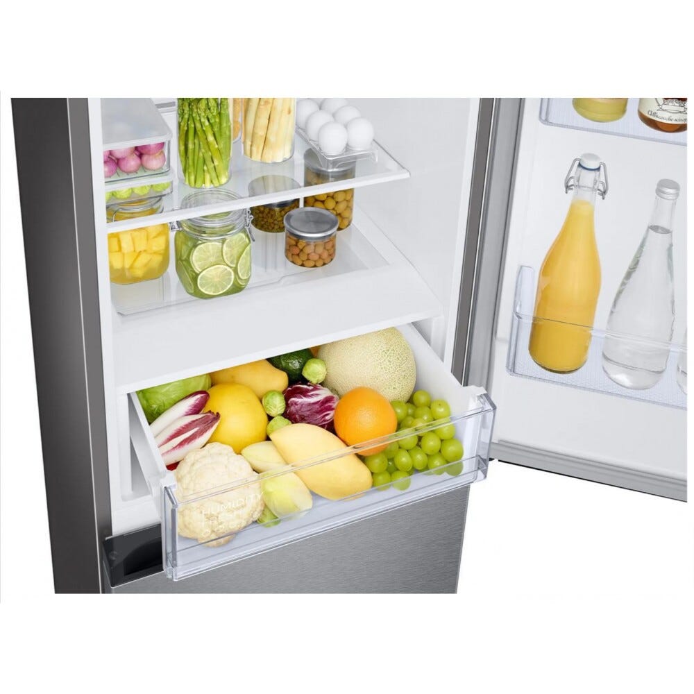 Samsung RB34C601DSA Frigorifero con congelatore a libera installazione cm. 60 h. 185 lt. 344 - metal grafite