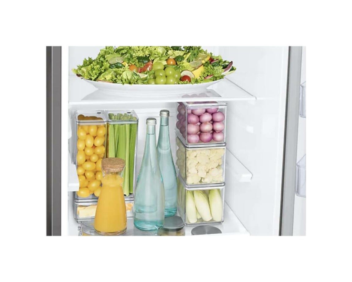 Samsung RB34C601DSA Frigorifero con congelatore a libera installazione cm. 60 h. 185 lt. 344 - metal grafite