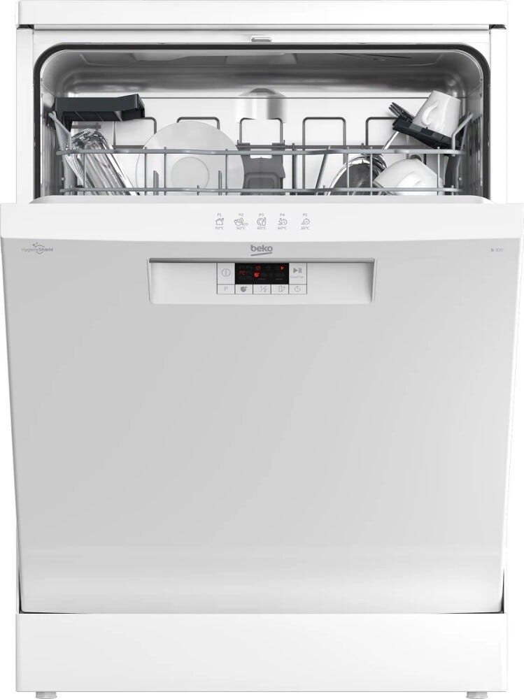 Beko BDFN15D431W Lavastoviglie a libera installazione cm. 60 - 14 coperti - bianco