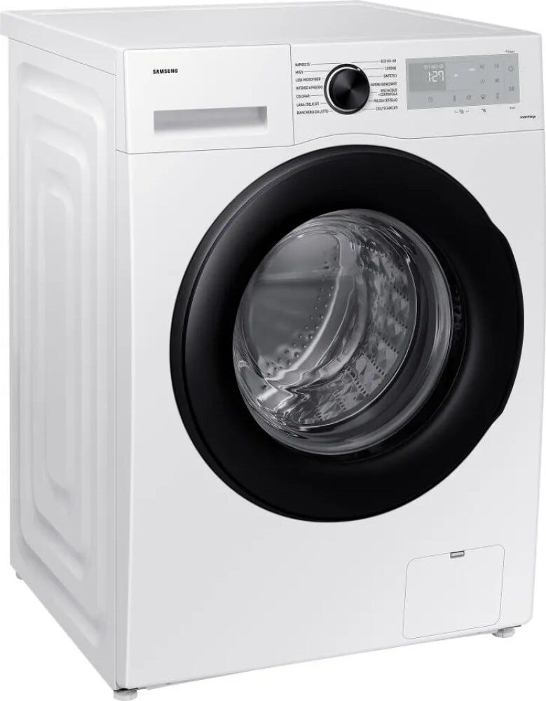 Samsung WW80CGC04DAHET Crystal Clean™ Lavatrice cm. 60 - capacità 8 kg - bianco