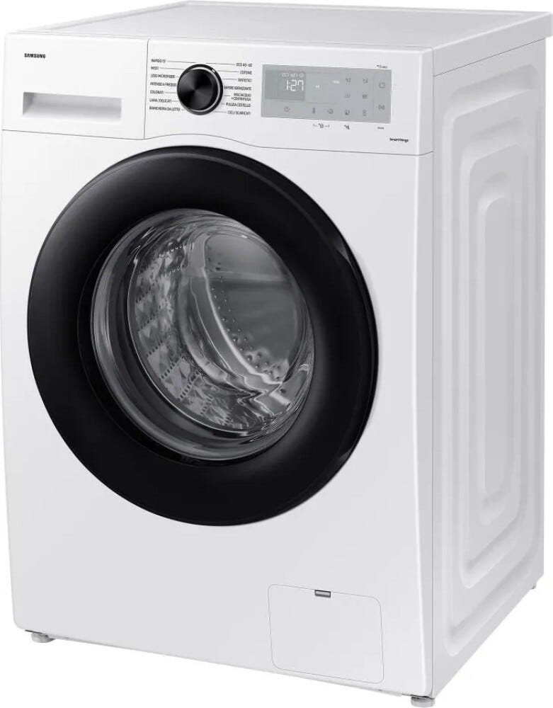 Samsung WW80CGC04DAHET Crystal Clean™ Lavatrice cm. 60 - capacità 8 kg - bianco
