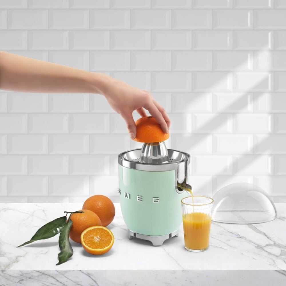 Smeg Selection CJF11PGEU 50's Style Spremiagrumi - verde pastello lucido