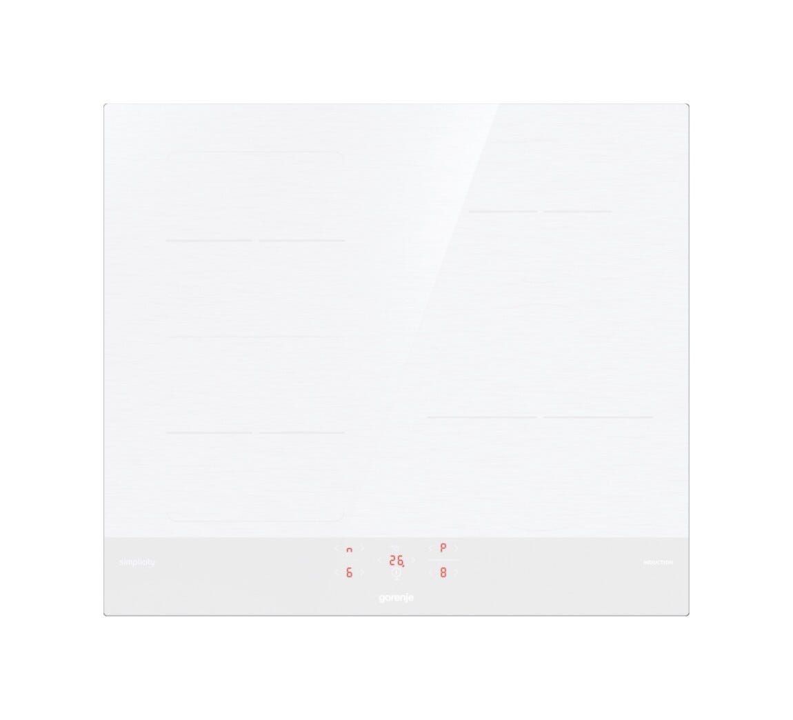 Gorenje GI6421SYW Simplycity Piano cottura a induzione cm. 60 - vetroceramica bianco