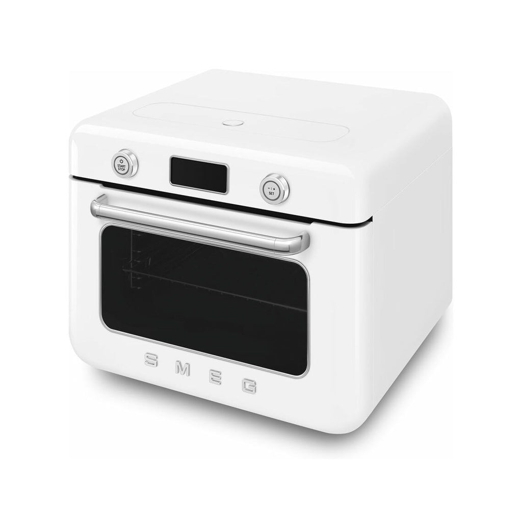 Smeg Selection COF01WHEU 50's Style Forno combinato a vapore cm. 50 - bianco lucido