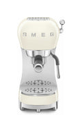 Smeg Selection ECF02CREU 50's Style Macchina da caffè espresso manuale - panna lucido