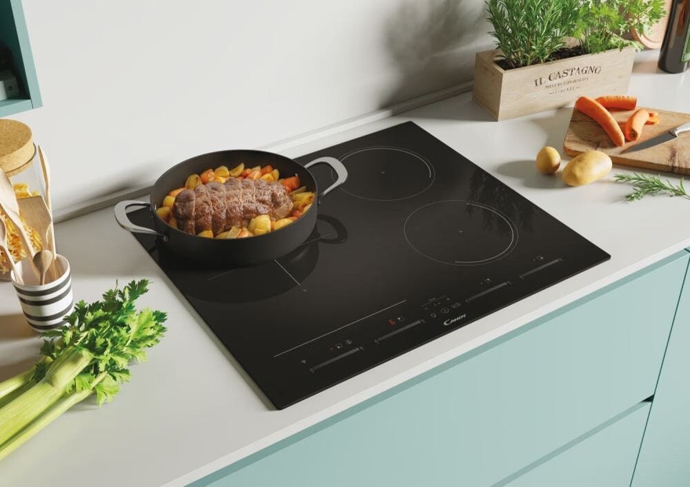 Candy CTPS64MCTTWIFI Piano cottura a induzione cm. 59 - vetroceramica nero